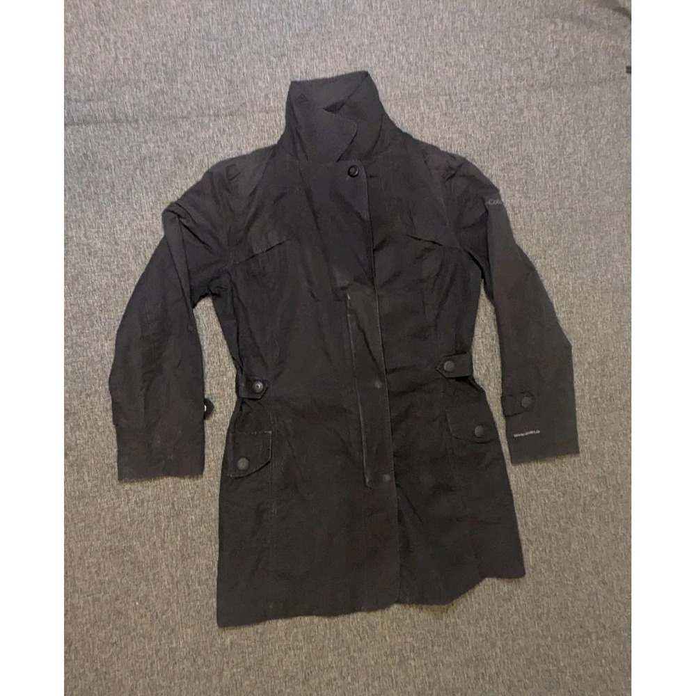 Columbia Omni Shield Women's Jacket Black Medium Water Resistant Outdoor Coat